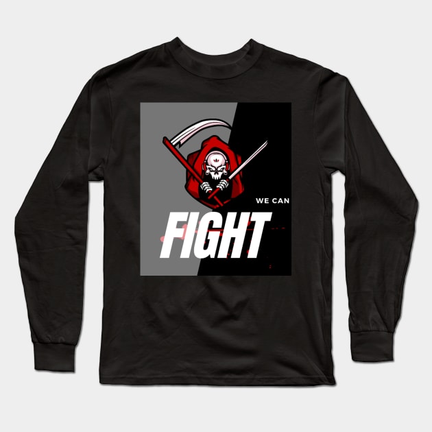 We can fight Long Sleeve T-Shirt by Barakat76